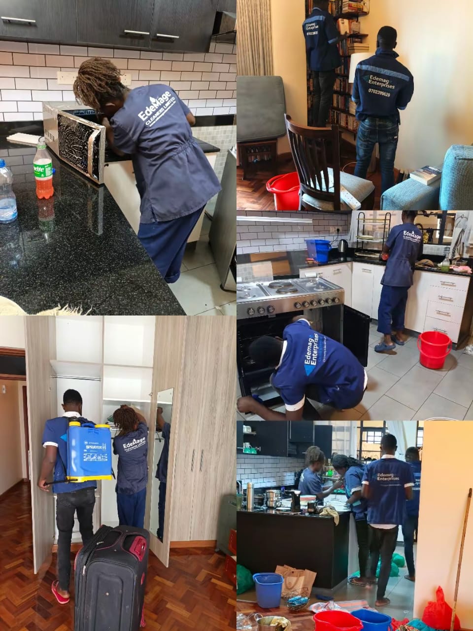 Deep house cleaning