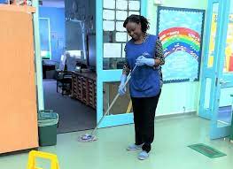 School cleaning